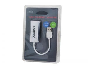 Adapter Sieciowy Savio CL-24 USB - RJ45 M-F