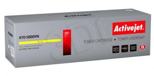 Toner Activejet ATO-5800YN (do drukarki OKI, zamiennik 43324421 supreme 5000str. yellow)