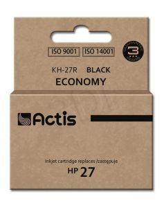 Tusz Actis KH-27R (do drukarki Hewlett Packard, zamiennik HP 27 C8727A standard 20ml czarny)