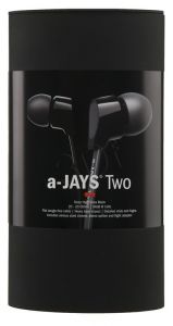 Słuchawki douszne Denon a-JAYS Two (Czarny)