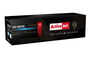 Toner Activejet ATO-5850CN (do drukarki OKI, zamiennik 43865723 supreme 6000str. cyan)