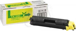 KYOCERA Toner Żółty 1T02KTANL0=TK-580Y=1T02KTANL0, 2800 str.