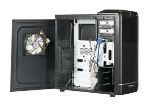 Obudowa microATX Tacens TACFORTIS-BK Czarny