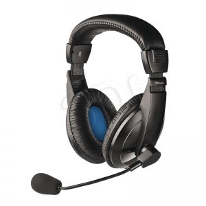 Słuchawki nauszne z mikrofonem Trust Quasar Headset 21661 (czarne)