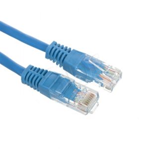 Patchcord UTP Alantec KKU5NIE0.5 ( RJ45 - RJ45 kat.5e 0,5m niebieski )