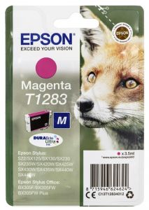 Tusz Epson czerwony T1283=C13T12834012, 200 str. , 3.5 ml