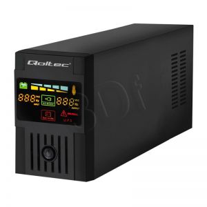 QOLTEC ZASILACZ UPS MONOLITH 400VA | 240W | LCD | USB