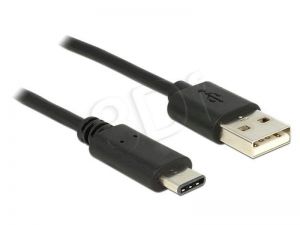 Kabel Delock ( USB Type-C - USB 2.0 M-M 1m czarny )