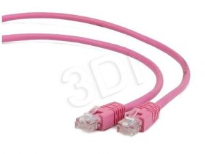 Patchcord FTP Gembird ( RJ45 - RJ45 M-M kat.6 0,25m różowy )