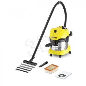 Odkurzacz KARCHER MV4 Prem. 1.348-151 ( przemysłowy ; 1000W ; żółty )