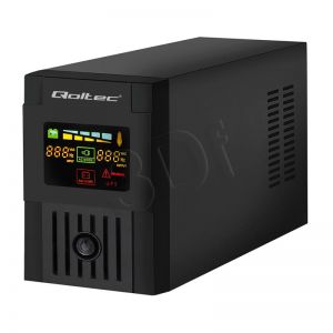 QOLTEC ZASILACZ UPS MONOLITH 1000VA | 600W | LCD | USB