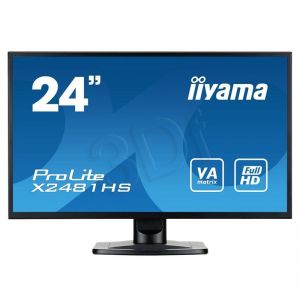 Monitor IIYAMA ProLite X2481HS-B1 ( 23,6\ ; VA ; FullHD 1920x1080 ; czarny )