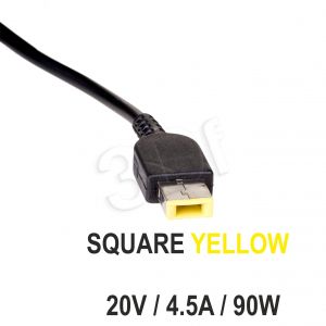 Zasilacz Akyga do notebooka AK-ND-29 (20V 4,5A 90W square yellow)