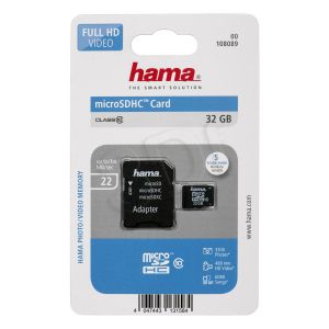 Hama Polska micro SDHC Memory Base 32GB Class 10