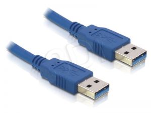 Kabel Delock ( USB A - USB A M-M 5m niebieski )