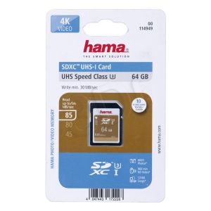 KARTA PAMIĘCI HS GOLD SDXC 64GB UHS-I 85MB/s C10