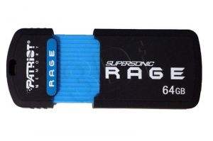 Patriot Flashdrive Supersonic Rage 64GB USB 3.0 czarno-niebieski