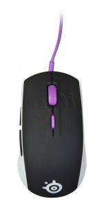 Steelseries Mysz przewodowa optyczna RIVAL 100 4000cpi czarno-fioletowa