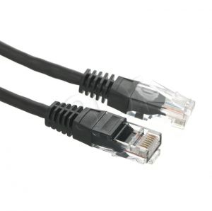 Patchcord UTP Alantec KKU5CZA3 ( RJ45 - RJ45 kat.5e 3m czarny )