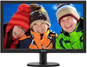 Monitor Philips 243V5LSB5/00 ( 23,6\ ; LCD TFT ; FullHD 1920x1080 ; czarny )