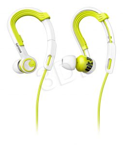 Słuchawki douszne Philips Action Fit SHQ3400LF/00 (limonkowe)