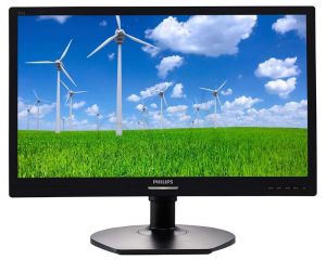 Monitor Philips 221S6LCB/00 ( 21,5\ ; TN ; FullHD 1920x1080 ; czarny )