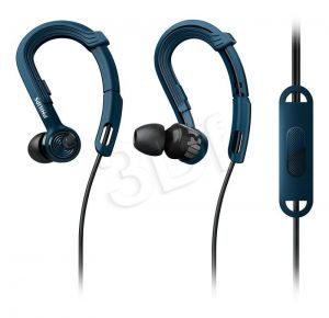 Słuchawki douszne z mikrofonem Philips ActionFit SHQ3405BL/00 (granatowe)