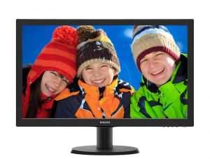 Monitor Philips 243V5LHSB5/00 ( 23,6\ ; LCD TFT ; FullHD 1920x1080 ; czarny )