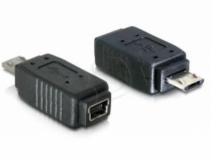 Adapter Delock mini USB - micro USB F-M