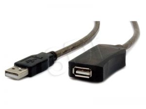 Kabel Gembird ( USB F-M 5m czarny )