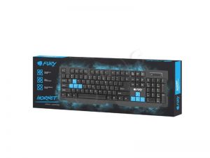 Klawiatura Natec Fury Hornet (przewodowa czarna USB)