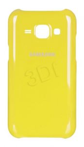 Etui do telefonu Samsung (4\ do Galaxy J1 żółty)