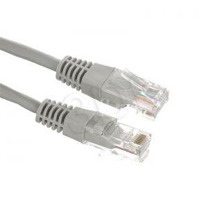 Patchcord UTP Alantec KKU5SZA10 ( RJ45 - RJ45 kat.5e 10m szary )