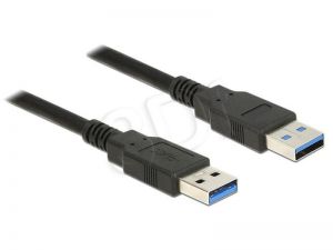 Kabel Delock ( USB 3.0 Typ-A > USB 3.0 Typ-A M-M 0,5m czarny )