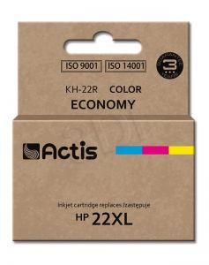 Tusz Actis KH-22R (do drukarki Hewlett Packard, zamiennik HP 22XL C9352A standard 18ml trójkolorowy)