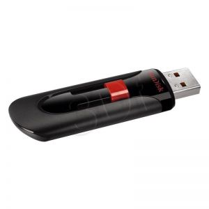 Sandisk Flashdrive Cruzer Glide 32GB USB 2.0 czarno-czerwony