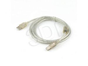 Kabel Gembird ( USB A - USB B 0,75m transparentny )