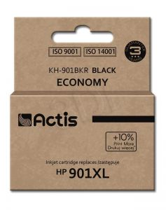 Tusz Actis KH-901BKR (do drukarki Hewlett Packard, zamiennik HP 901XL CC654AE standard 20ml czarny)