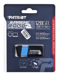 PATRIOT FLASHDRIVE RAGE2 128GB 400/300MB/s USB 3.0