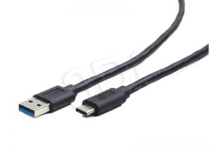 Kabel Gembird ( USB Type-C - AM 3.0 1,8m czarny )