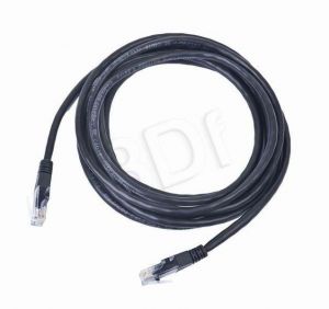 Patchcord FTP Gembird ( RJ45 - RJ45 kat.5e 0,5m czarny )