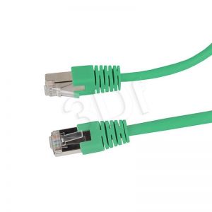 Patchcord FTP Gembird ( RJ45 - RJ45 kat.5e 0,5m zielony )