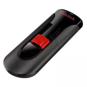 Sandisk Flashdrive Cruzer Glide 64GB USB 2.0 czarno-czerwony