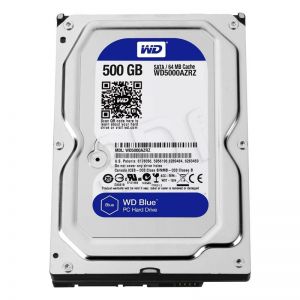 Dysk HDD Western Digital Blue WD5000AZRZ ( HDD 500GB ; 3.5\ ; SATA III ; 64 MB ; 5400 obr/min )