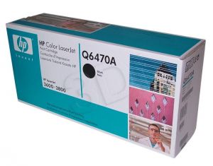 Toner HP czarny HP 501A, HP501A=Q6470A, 6000 str.