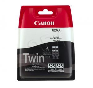 Tusz Canon zestaw PGI-525TWIN=PGI525PGBK Twin Pack=4529B010, zawiera 2 szt. czarny PGI525PGBK