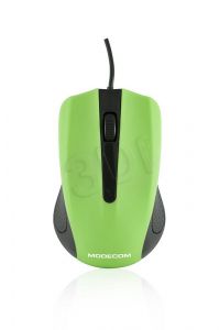 MODECOM PRZEWODOWA MYSZ OPTYCZNA M9 GREEN