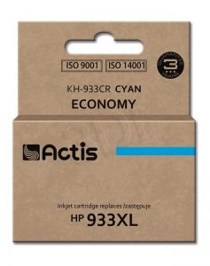 Tusz Actis KH-933CR (do drukarki Hewlett Packard, zamiennik HP 933XL CN054AE standard 13ml cyan Chip