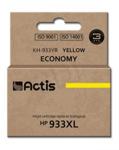 Tusz Actis KH-933YR (do drukarki Hewlett Packard, zamiennik HP 933XL CN056AE standard 13ml yellow Ch