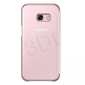 Galaxy A3 2017 Neon Flip Cover Pink